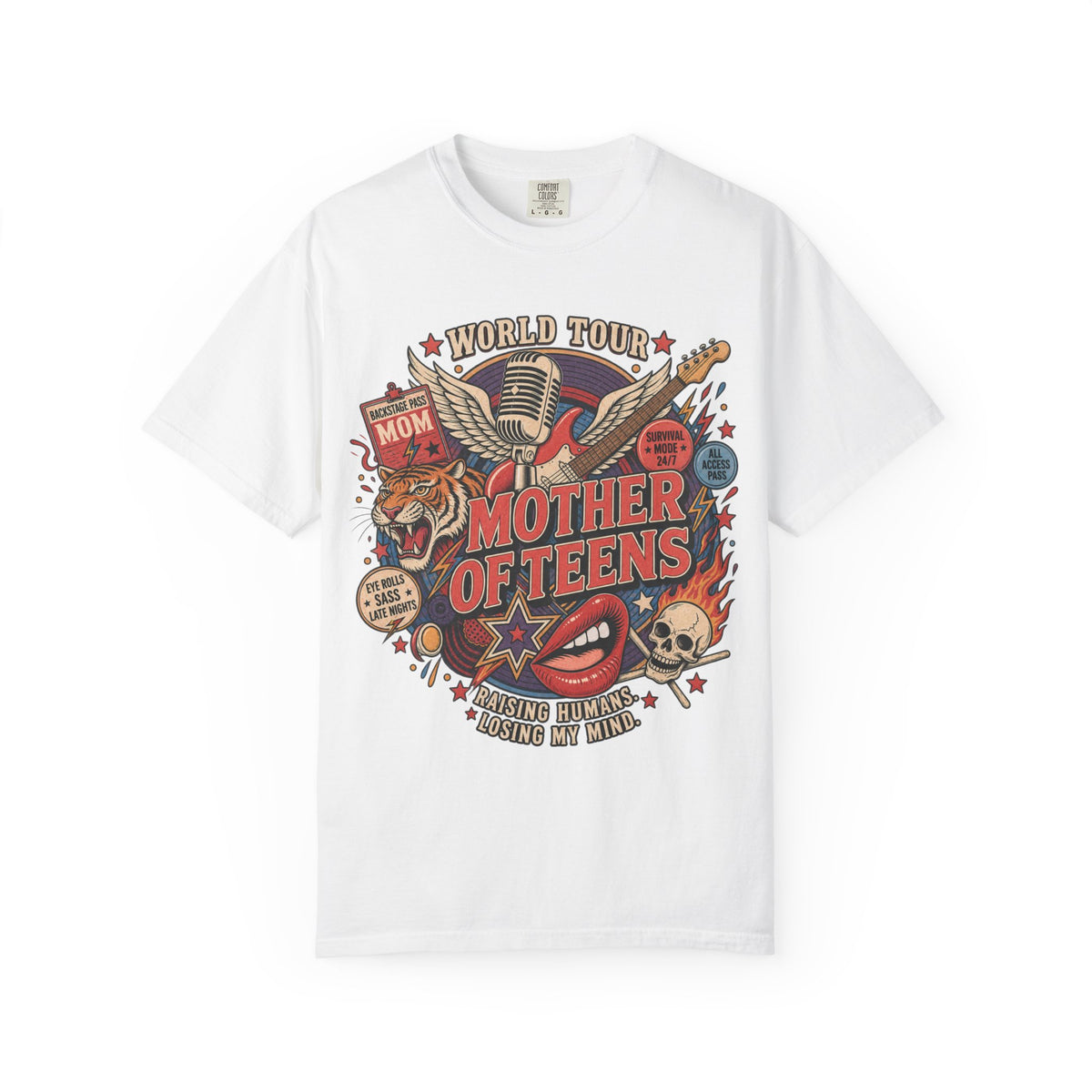 Raising Teens Motherhood Shirt