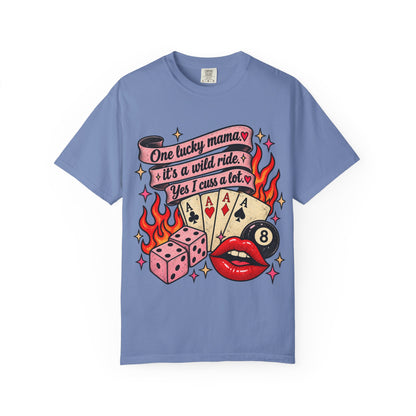 Lucky Mom Cuss a Lot Shirt