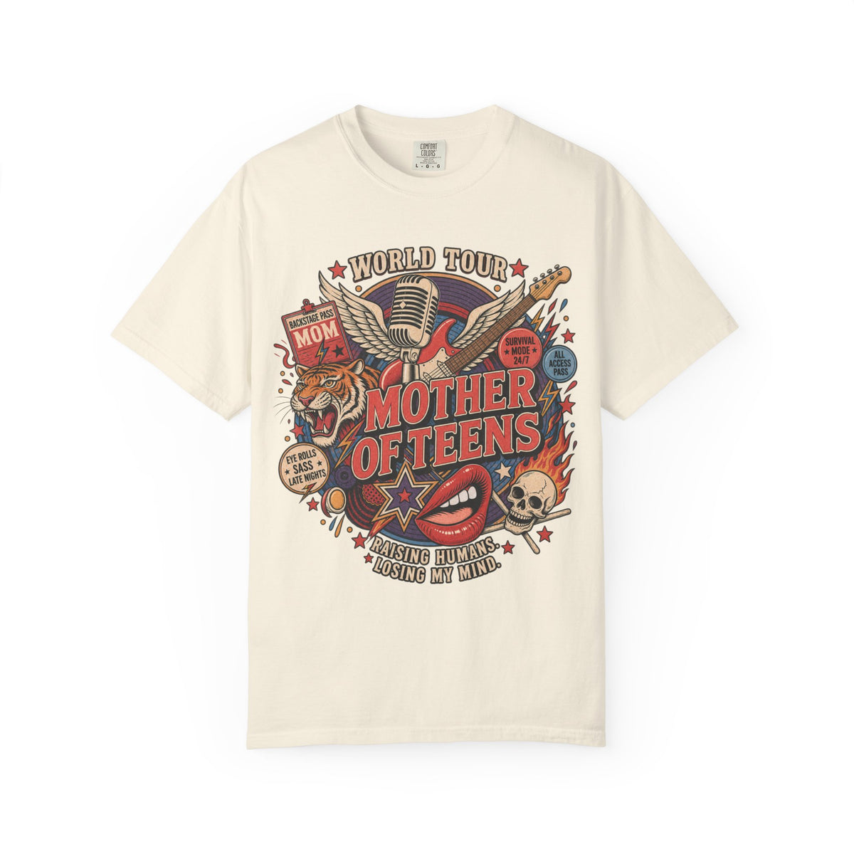 Raising Teens Motherhood Shirt