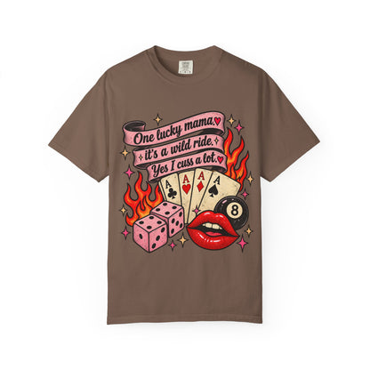 Lucky Mom Cuss a Lot Shirt
