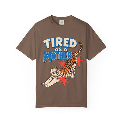 Retro Tiger Tired Mother Shirt