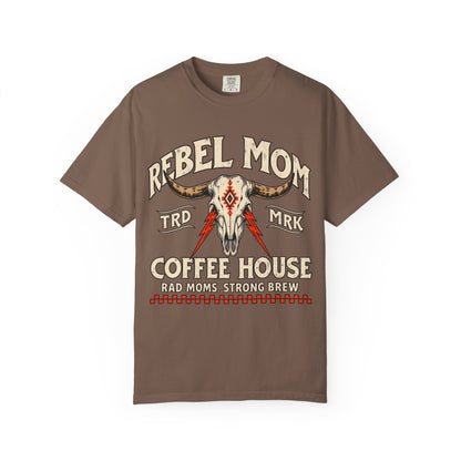 Rebel Mom Cow Skull Shirt