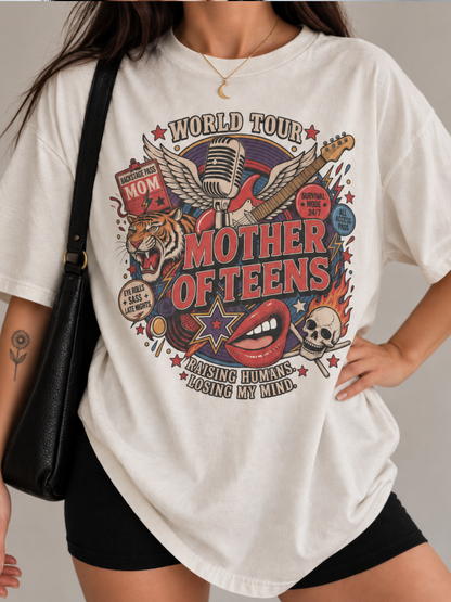 Raising Teens Motherhood Shirt