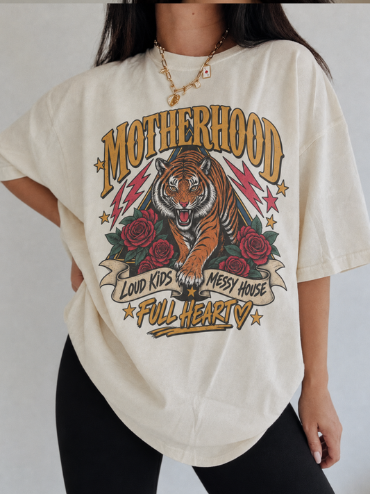 Retro Lion Full Heart Shirt