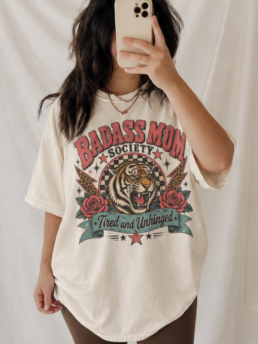 Badass Mom Tiger Shirt