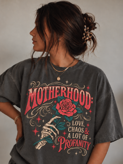Skull Hand Love Profanity Shirt