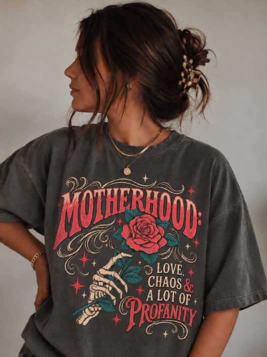 Skull Hand Love Profanity Shirt